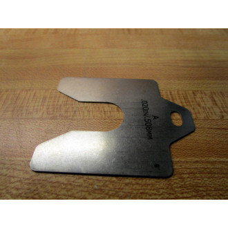 Maudlin Products MSA020 Slotted Shims (Pack of 20)