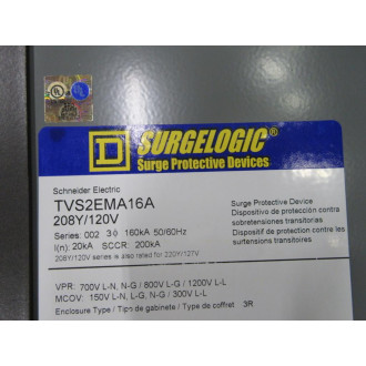 Square D TVS2EMA16A Surge Protective Device 63406