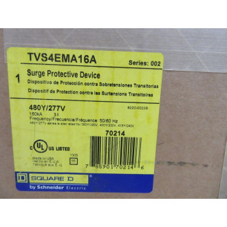 Square D TVS4EMA16A Surge Protective Device 70214