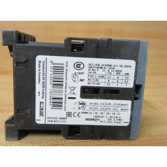 Siemens 3RT2016-1BB41 Contactor 3RT20161BB41