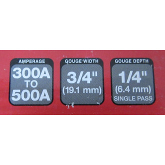 Arcair 35033003 Gouging Carbons (Pack of 50)