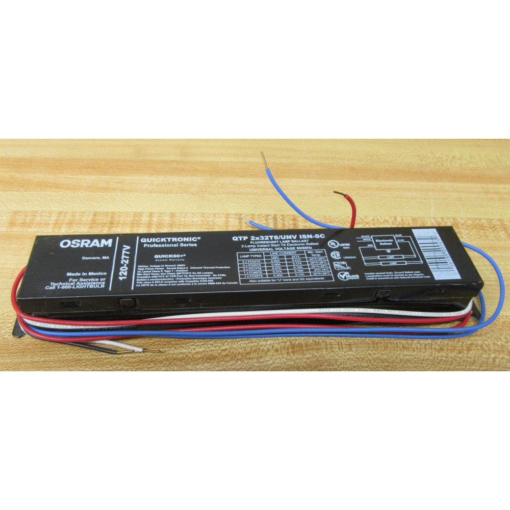 Osram QTP 3x32T8UNV ISN-SC Ballast QTP3x32T8UNVISNSC - New No Box