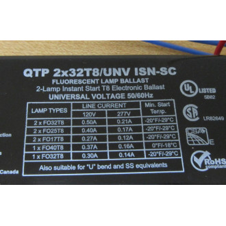 Osram QTP 3x32T8UNV ISN-SC Ballast QTP3x32T8UNVISNSC - New No Box