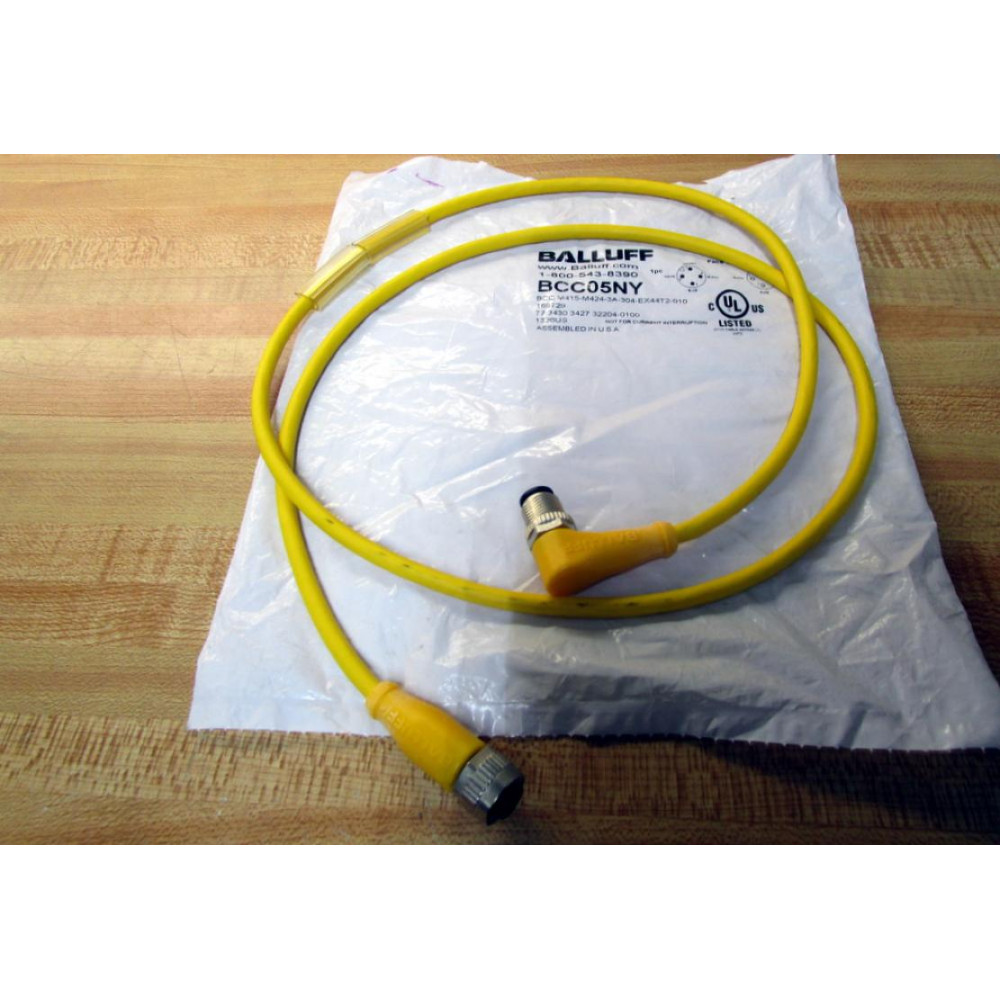 Balluff BCC05NY Cable BCC M415-M424-3A-304-EX44T2-010 Balluff BCC05NY Cable BCC M415-M424-3A-304-EX44T2-010
