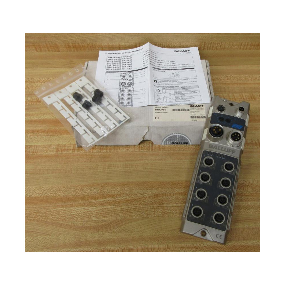 Balluff BNI PBS 104-000-Z001 Network Block BNI0009 - Used