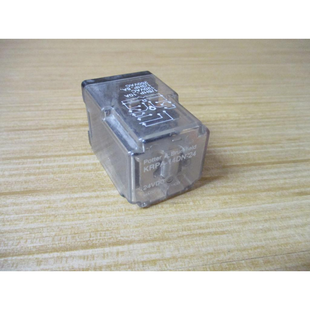 Potter & Brumfield KRPA-14DN-24V DC Relay KRPA-14DN-24 - Used