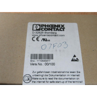 Phoenix Contact IB IL 24 DI 32HD-PAC Digital Output Module 28 62 83 5