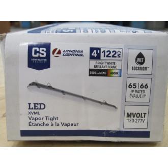 Lithonia Lighting XVMLL48 5000LM MVOLT 40K 80CRI Vapor Tight Fixture