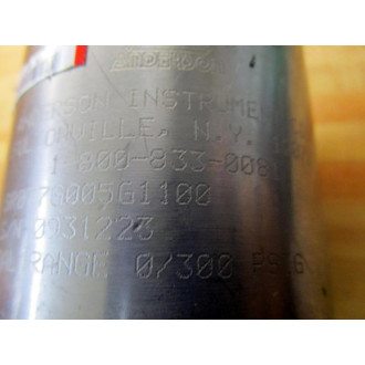 Anderson Instrument SR077G005G1100 Pressure Transmitter - Used