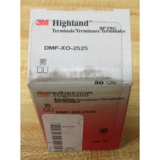 3M Highland DMF-XO-2525 Non-Insulated Terminal DMFXO2525 (Pack of 350)