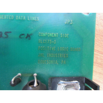 JNL RLC175-3 Positive Logic Board RLC1753 W50Pin Ribbon Cable - Used