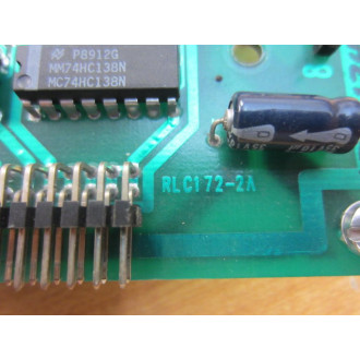 JNL RLC172-2A Circuit Board RLC1722A wo Cable w4 Bottom Mounting Posts - Used