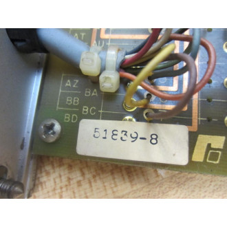 Reliance 0-51839-8 IRCJ Relay Card O-51839-8 wConnector Cable - Used