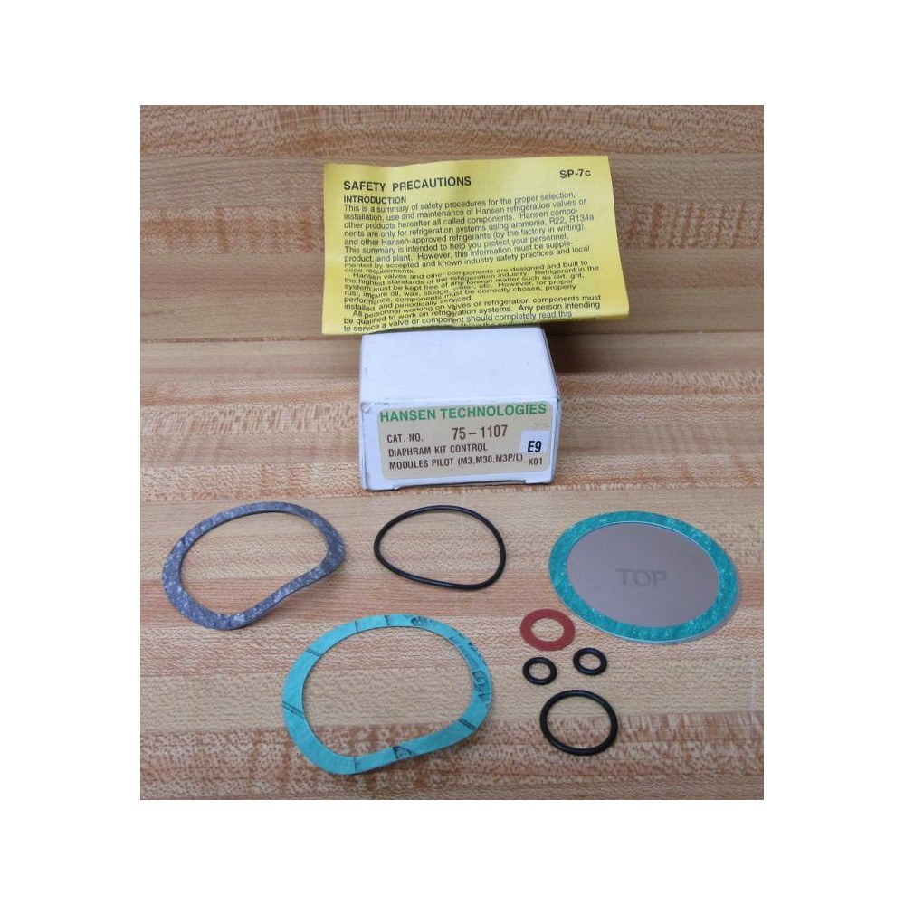 Hansen Technologies 75-1107 Diaphragm Control Kit 751107