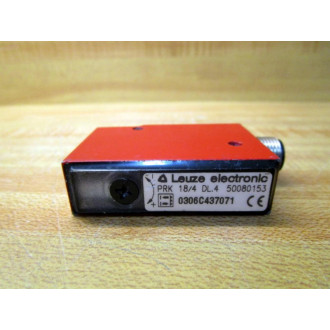 Leuze Electronic PRK 184 DL.4 Photelectric Sensor 50080153 - Used