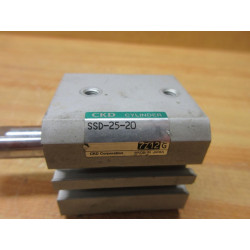 CKD SSD-25-20 Compact Cylinder SSD2520 - Used