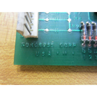 Norcross DDDD-1234 Circuit Board DDDD1234 - Used