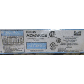 Advance IOPA-4P32N Ballast IOPA4P32N