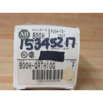 Allen Bradley 800H-QRTH10G Push Button 800HQRTH10G 800T-XA