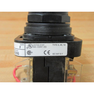 Allen Bradley 800H-QRTH10G Push Button 800HQRTH10G 800T-XA