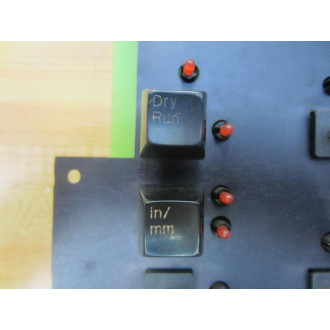 Giddings & Lewis 502-03432-00 Upper Panel OP KeyBoard 5020343200 - Used