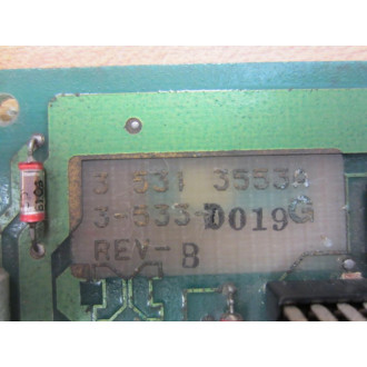 Milacron 3-531-3553A MemoryIndustrial Device Bd 3-533-0019G - Used
