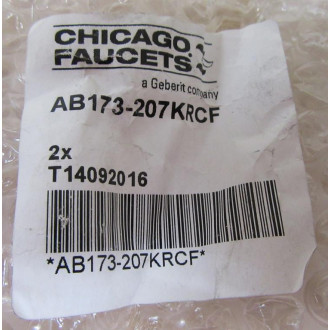 Chicago Faucet Company T14092016 Faucet AB173-207KRCF (Pack of 2)