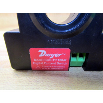 Dwyer SCS-111100-R Digital Current Switch SCS111100R - Used