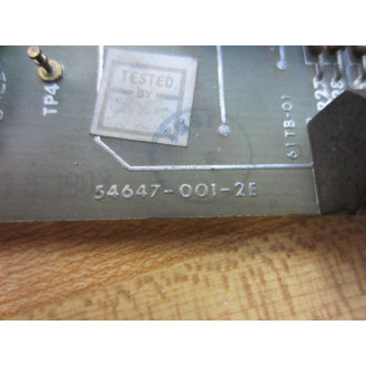 Fife PCM-10 Pos Intf Card PCM10 54645-001 G  54647-001  PCB-54648 - Used