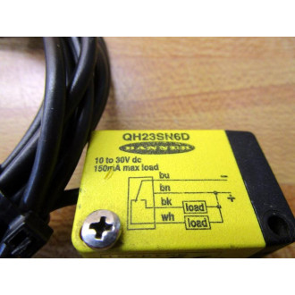Banner QH23SN6D Photoelectric Sensor - Used