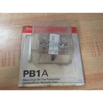 Westinghouse PB1A Contact Block 9084A18G01 Clear