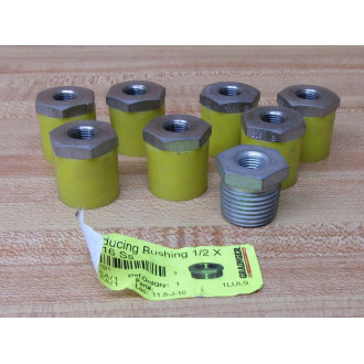Grainger 1LUL9 Hex Reducing Bushing (Pack of 8) - New No Box