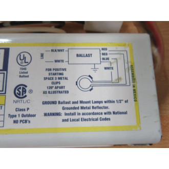 Advance RLCS-140-TP Ballast RLCS140TP White