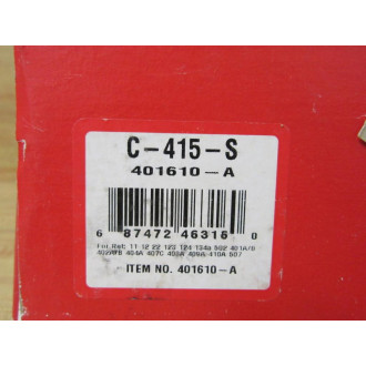 Sporlan C-415-S Refrigeration Filter Drier C415S