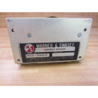 Warner & Swasey 8940-6686 Power Supply 89406686 8940-6686E - Used