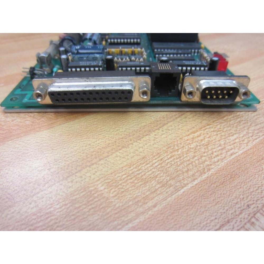 JNL RLC170-1C Card RLC1701C Mounted on Metal Base wRibbon Cable - Used