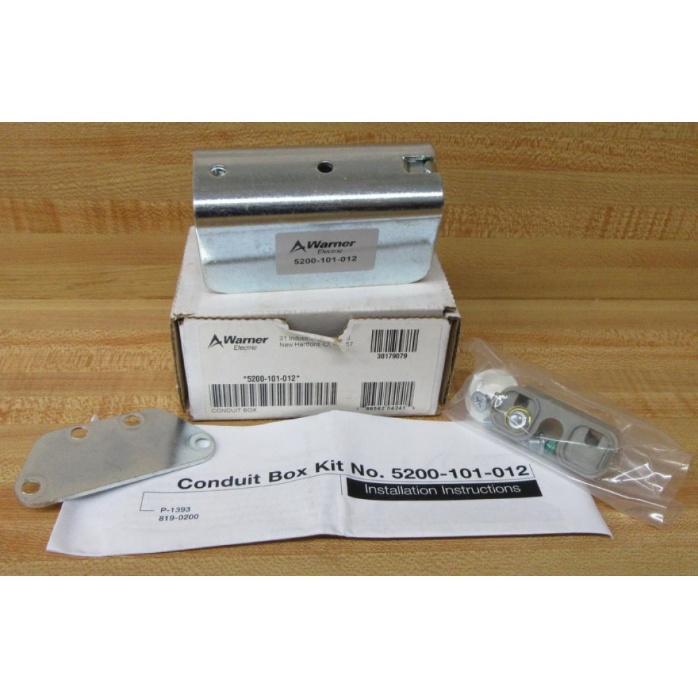 Warner Electric 5200-101-012 Conduit Box 5200101012 Warner Electric 5200-101-012 Conduit Box 5200101012