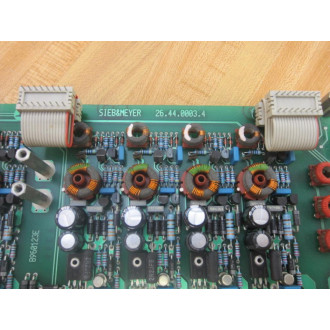 Sieb & Meyer 26.44.0003.4 Servo Amplifier Board 264400034 WMounting Posts Rev.5 - Used