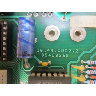 Sieb & Meyer 26.44.0002.2 Circuit Board 264400022 L940926S - Used