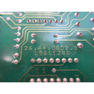 Sieb & Meyer 26.44.0002.2 Circuit Board 264400022 - Used