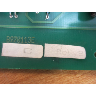 Sieb & Meyer 26.44.0016.3 Board 264400163 B970113E L970113E 3C Rev.2 - Used