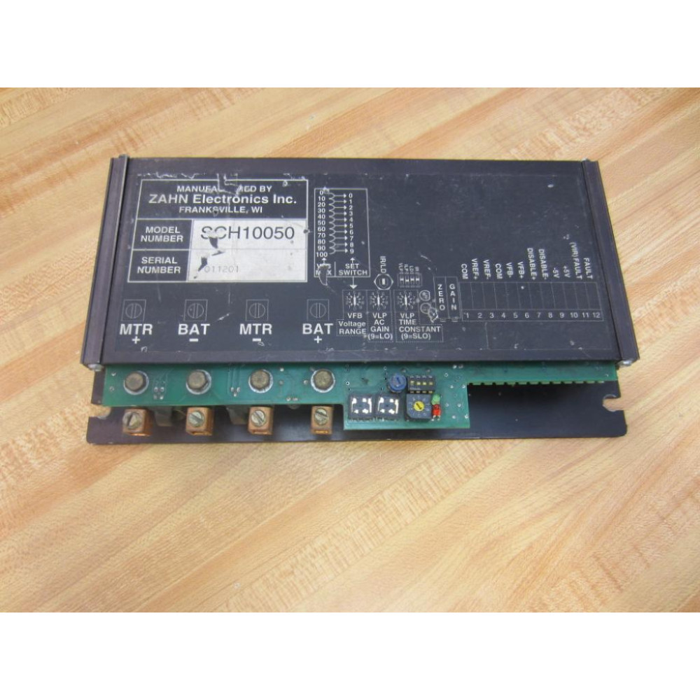 Zahn Electronics SCH10050 4 Quad Choppo Servo Amp - Used