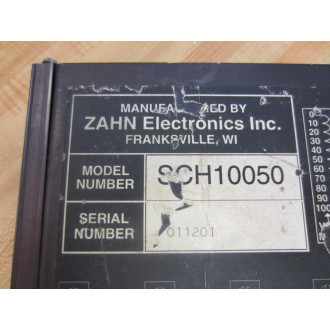 Zahn Electronics SCH10050 4 Quad Choppo Servo Amp - Used