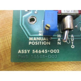 Fife 54645-002 Circuit Board 54648-002 - Used