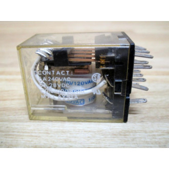 Omron MY4-110120VAC Relay MY4-110120V AC - Used