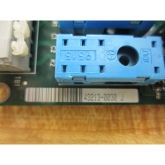 Omron 17853-0020 Control Board 178530020 WO Transformer 43213-0030 J Rev. A - Used