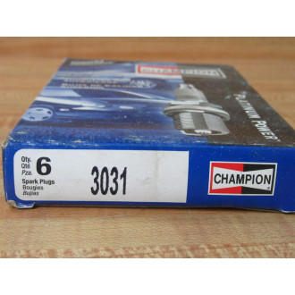 Champion 3031 Spark Plug (Pack of 6)