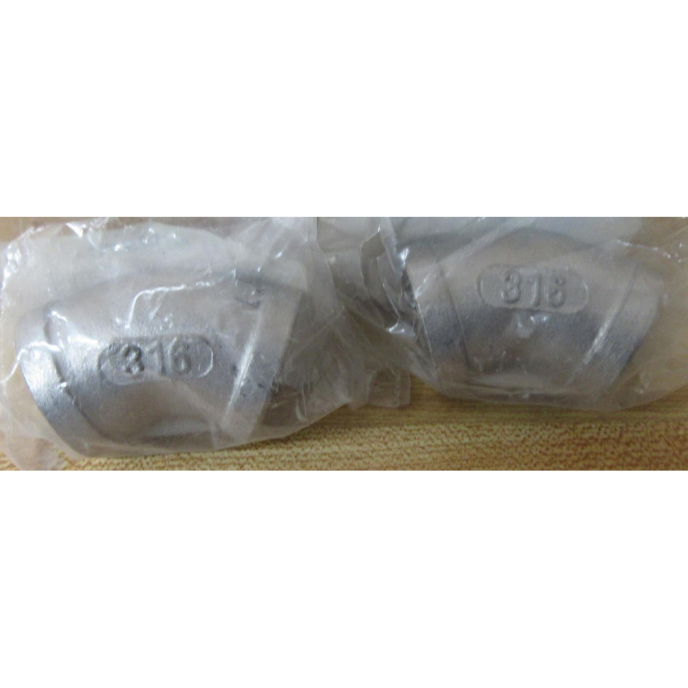 Grainger 6JM32 Elbow Fitting 6JM32C (Pack of 2) Grainger 6JM32 Elbow Fitting 6JM32C (Pack of 2)
