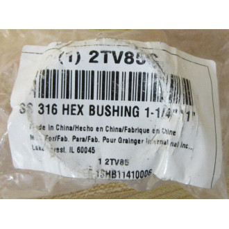 Grainger 2TV85 Hex Bushing 2TV85C