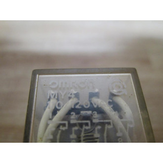Omron MY4-110120V AC Relay MY4-110120VAC - New No Box